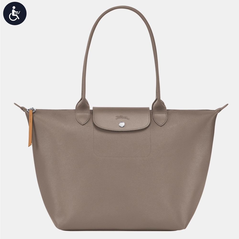 longchamp le pliage large taupe